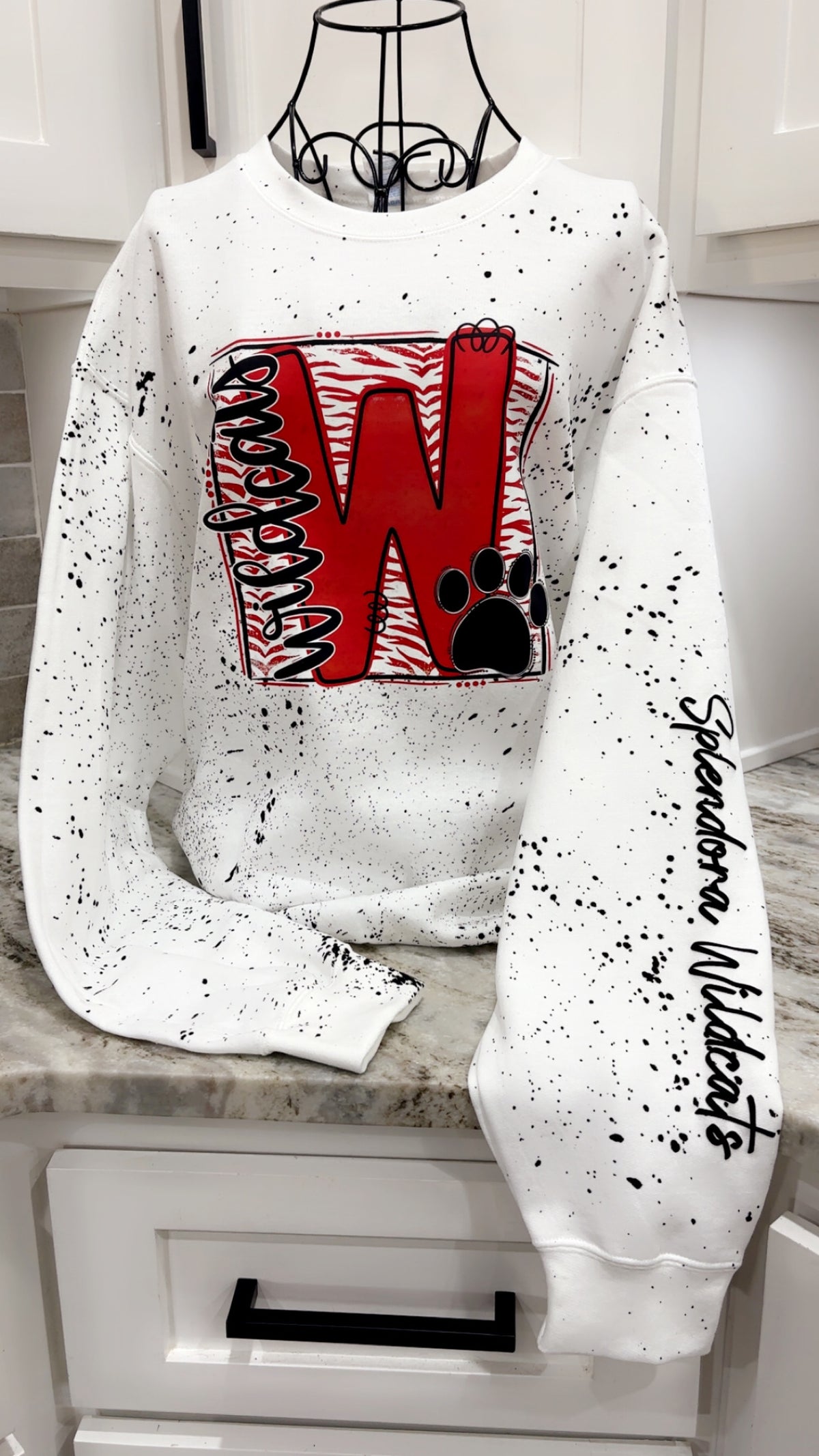 Zebra Wildcat Sweatshirt