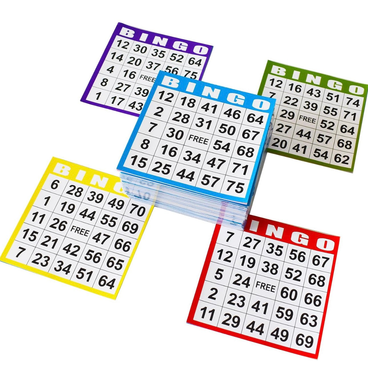 Individual Bingo Cards
