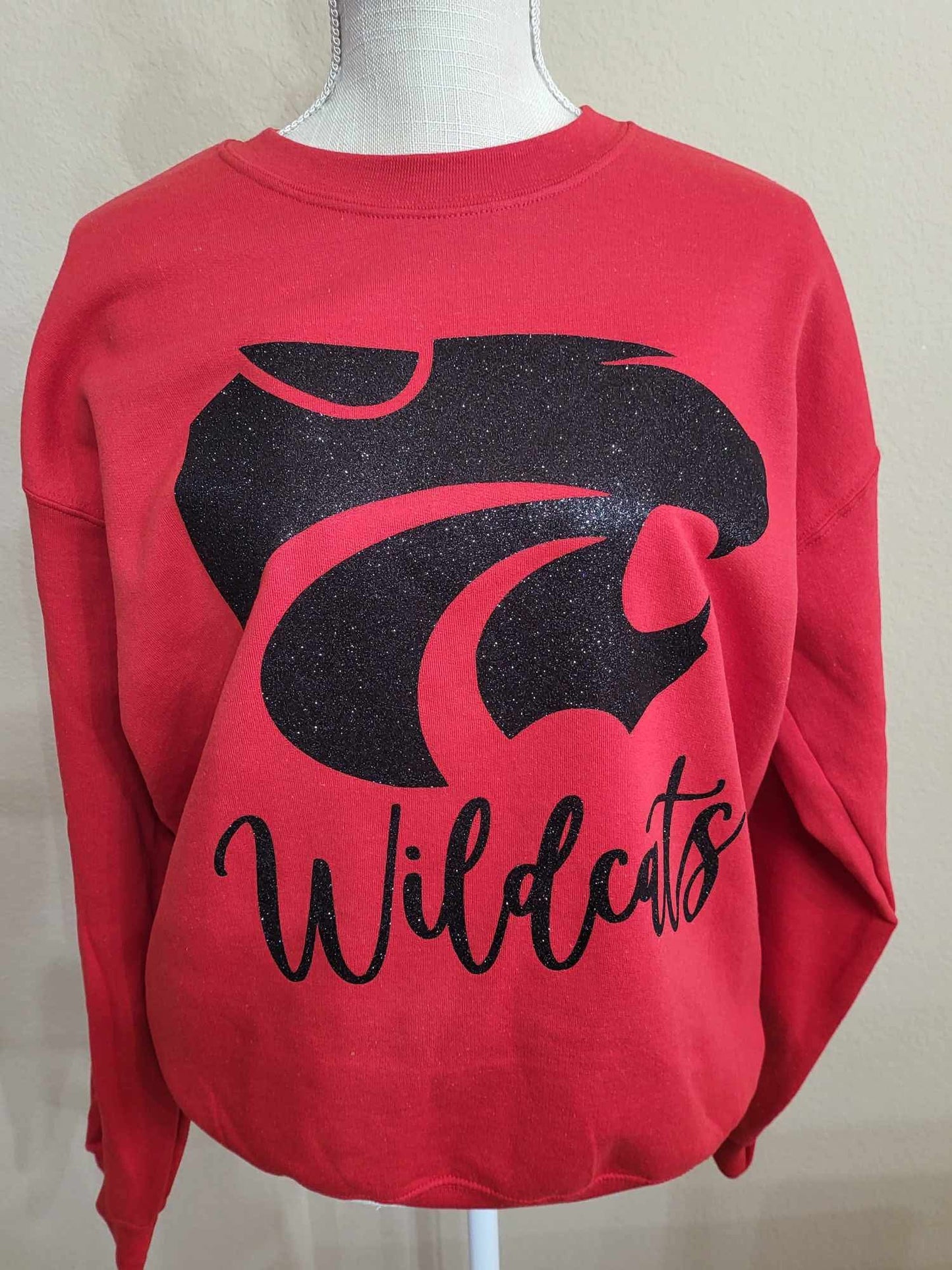 Wildcat glitter sweatshirt