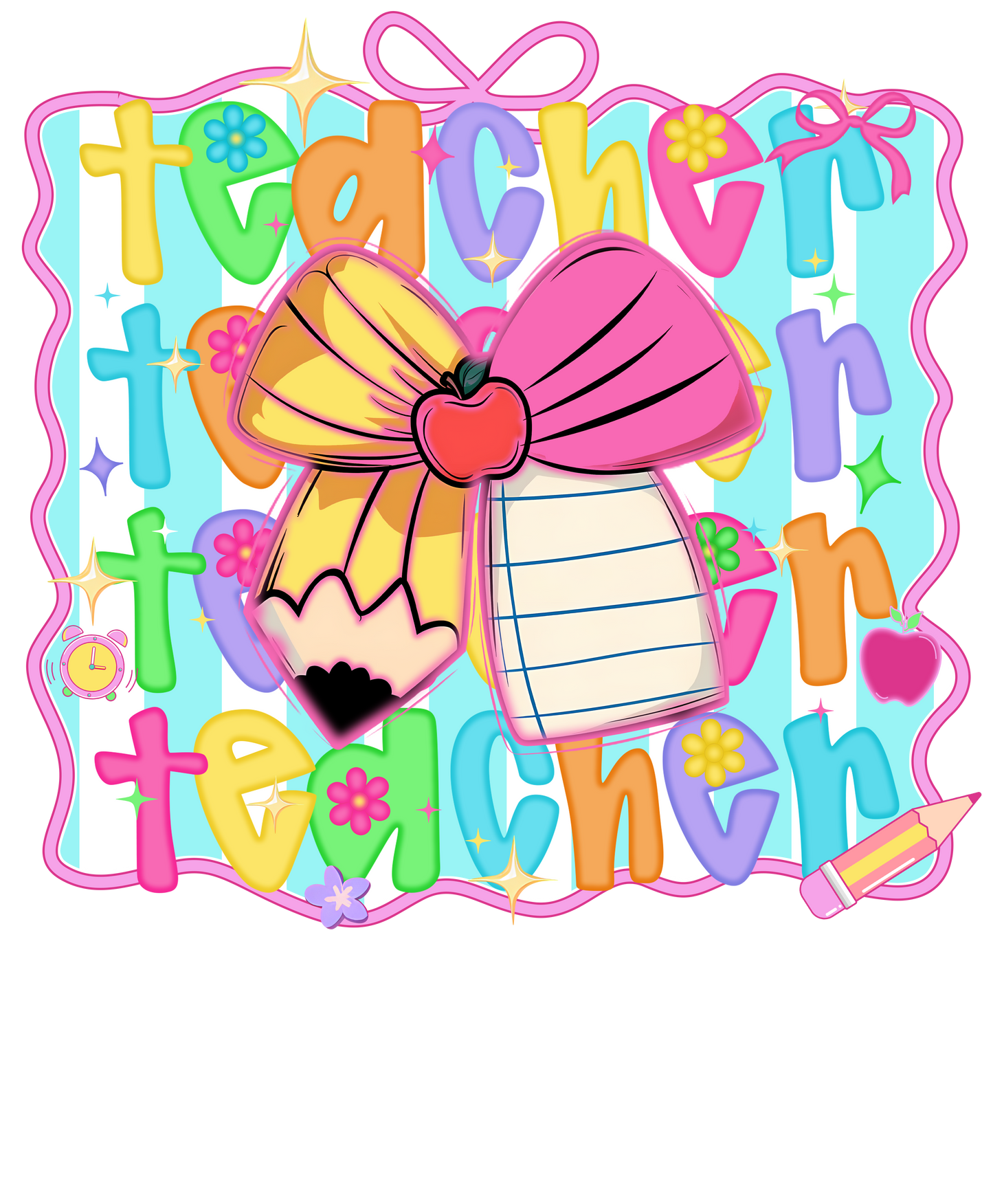 Teacher with a bow
