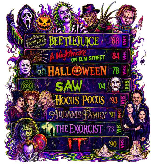 VHS Halloween Shirt