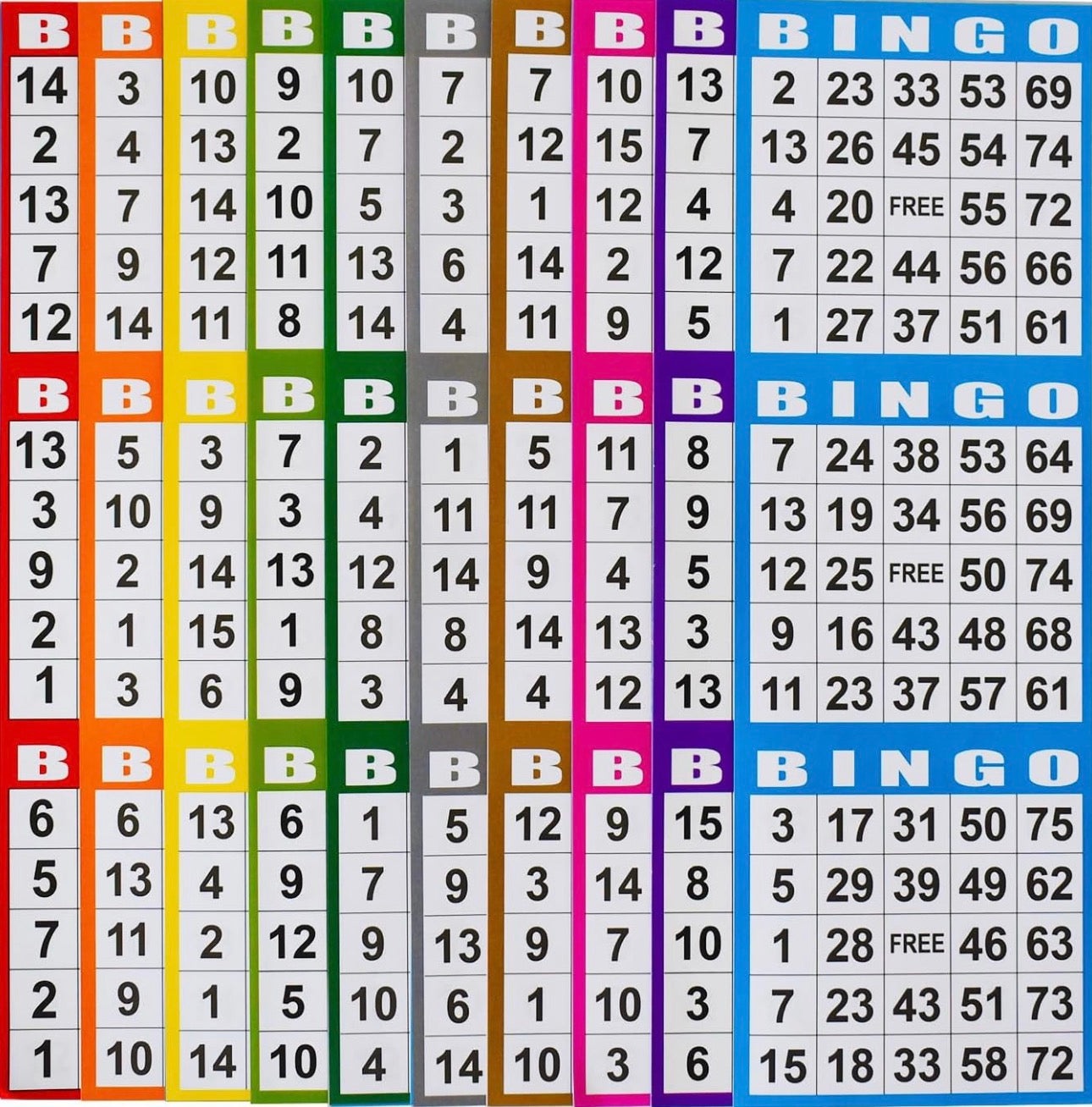 Bingo Booklet