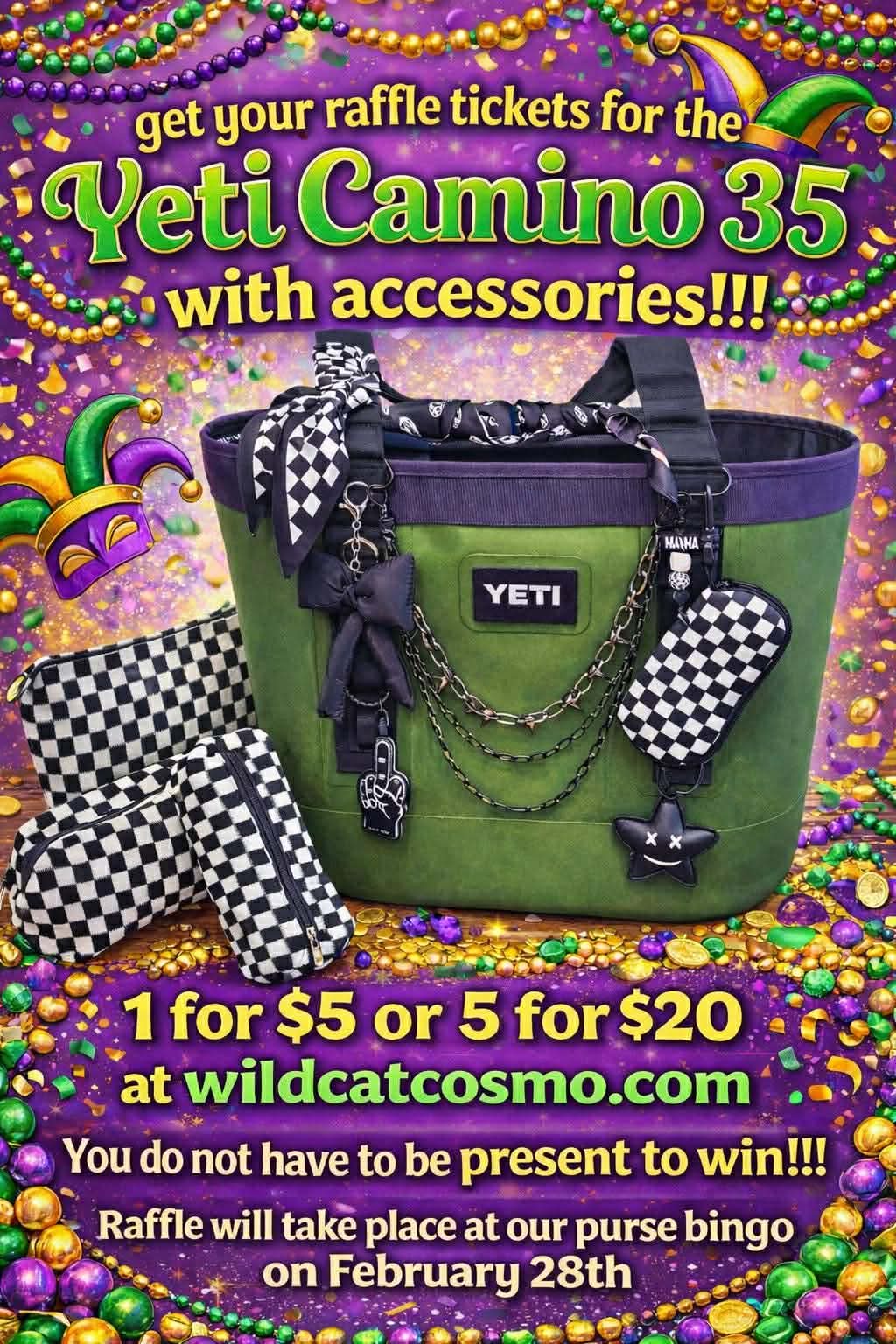 Yeti Camino 35 w/ Accessories