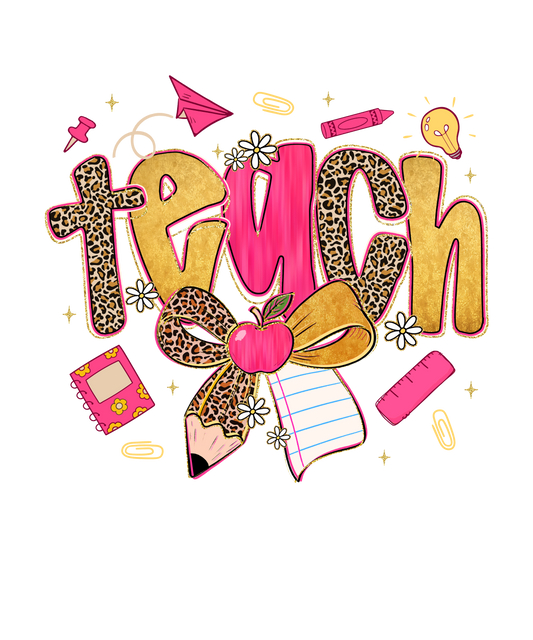 Teach Preppy Leopard