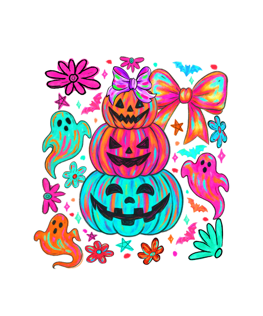Neon Pumpkins