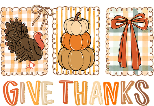 Give Thanks T Shirt